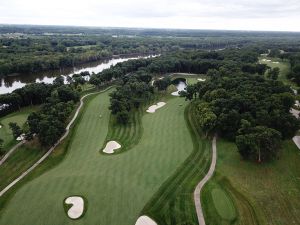 TPC Deere Run Aerial 17th And 18th